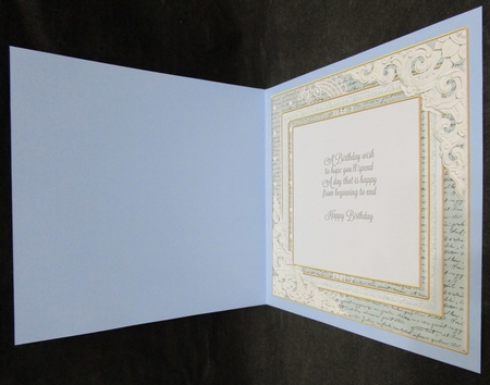 Birthday  Roses  Insert by Suzi Cooper