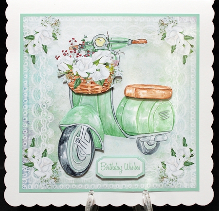 Lace & Grace Card Topper - Design 6 by Suzi Cooper