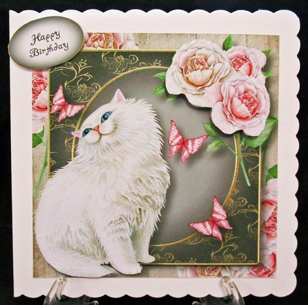 Pretty Persian & Pink Roses by Suzi Cooper