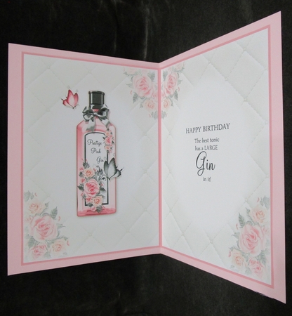 Drink Pink Gin Responsibly...Don`t Spill it! by Suzi Cooper