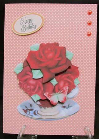 Cup of Flowers Step by Step 6 by Suzi Cooper