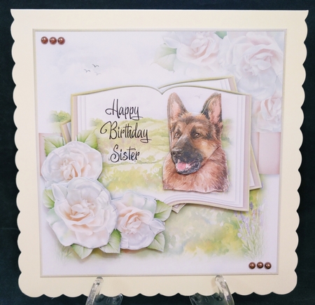 A Dog is a Friend for Life...German Shepherd by Suzi Cooper