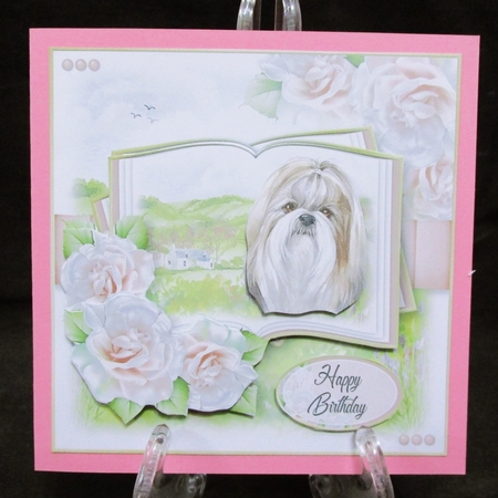 A Dog is a Friend for Life...Shih tzu by Suzi Cooper