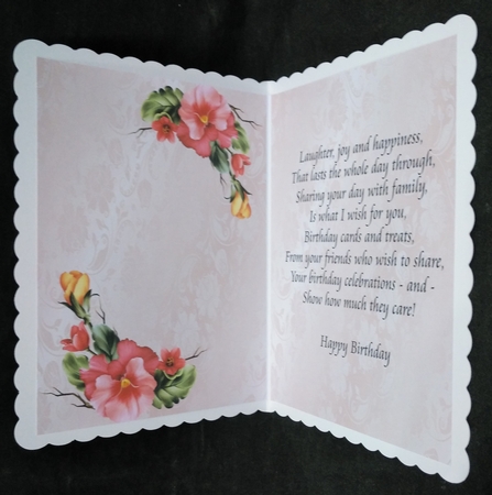 Beautiful Floral Inserts by Suzi Cooper