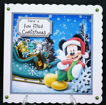Mickey Christmas by Suzi Cooper
