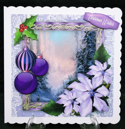  Beautiful Baubles and Poinsettias  by Suzi Cooper