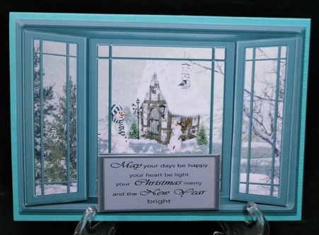 Christmas toppers and inserts by Suzi Cooper