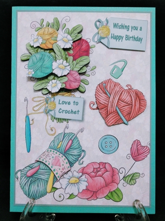 Love to crochet A5 by Suzi Cooper