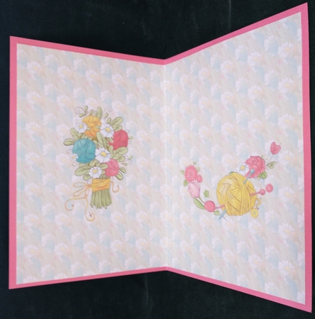 Love to knit blank A5 insert by Suzi Cooper