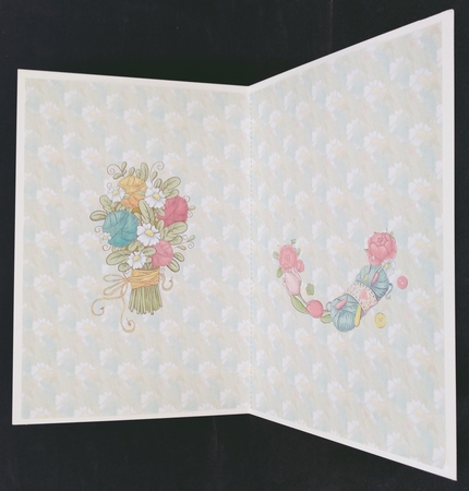 Love to crochetA5 blank insert by Suzi Cooper