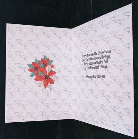 Knitting for Christmas A5 insert by Suzi Cooper