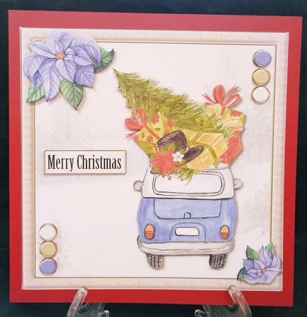 Christmas Cars Bumper Kit  by Suzi Cooper
