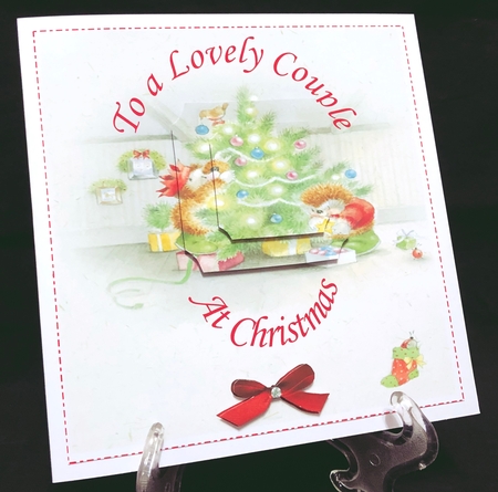 TO A LOVELY COUPLE AT CHRISTMAS 2 by Suzi Cooper
