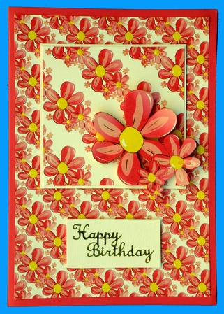 Pinkity Pink Paper Small Flower by Suzi Cooper