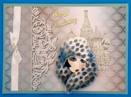 Rainbow Lace Background #5 by Suzi Cooper