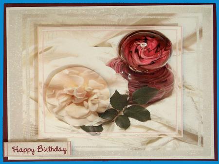 Bottle and Rose by Suzi Cooper