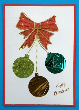 Three Round Christmas Baubles by Suzi Cooper