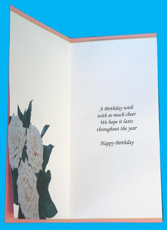 White Rose Coner Vellum or Insert by Suzi Cooper