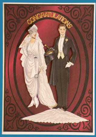 Wedding Day Delight Plum by Suzi Cooper