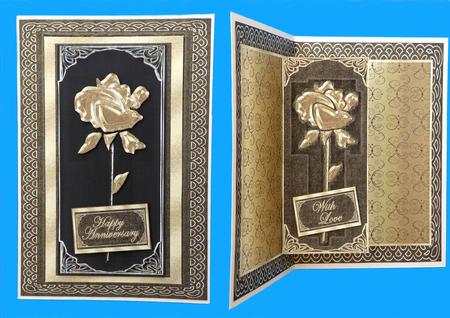 Gold Rose Pop-out Kit by Suzi Cooper