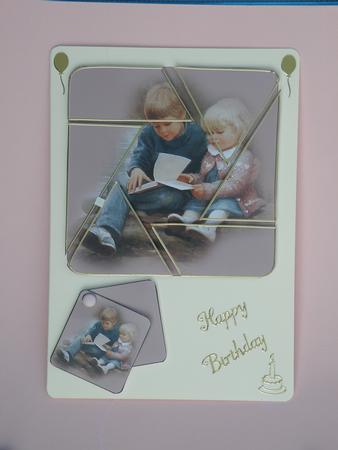 Brother & Sister Camera Eye Stacker by Suzi Cooper