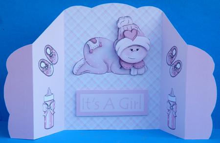New Baby Girl by Suzi Cooper