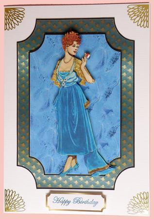 Vintage in Aqua by Suzi Cooper