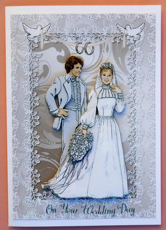 Wedding Card + Insert 5 by Suzi Cooper