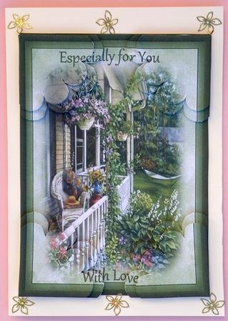 My Garden Quadro Petal Corner Stacker by Suzi Cooper