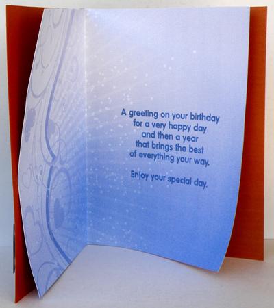 Blue Hearts & Swirls Insert by Suzi Cooper