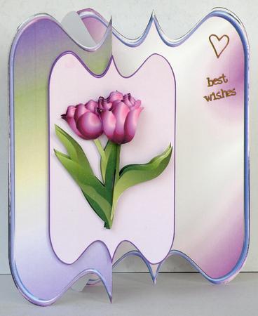 Purple Tulips by Suzi Cooper