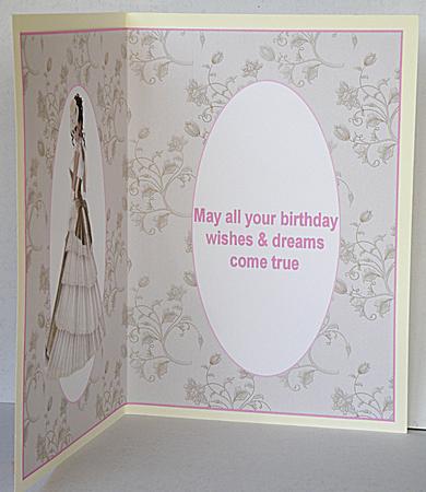 A Birthday Wish Insert by Suzi Cooper