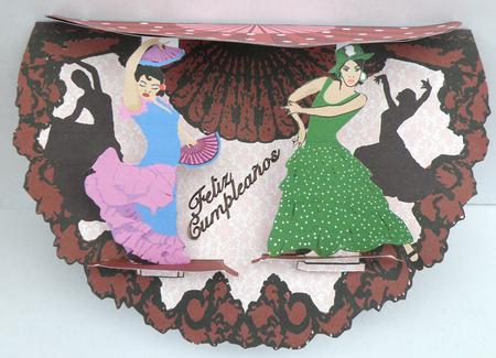 A Flavour of Spaintopnrock 3D Card Kit by Suzi Cooper