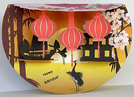 Spring in the Orient 3D Topnrock Card Kit by Suzi Cooper
