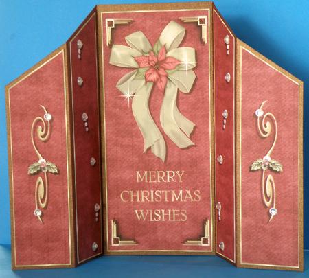 Christmas Theatre Fold Card by Suzi Cooper