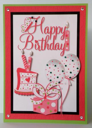 Happy Birthday Quick Card by Suzi Cooper