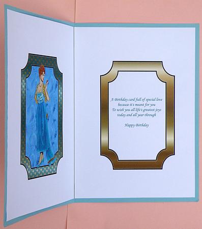 Vintage in Aqua Insert by Suzi Cooper