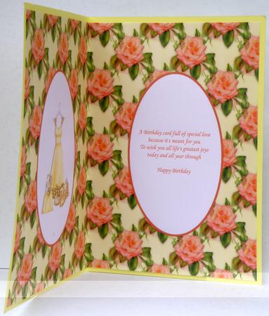 Summer Dress Blank Insert by Suzi Cooper