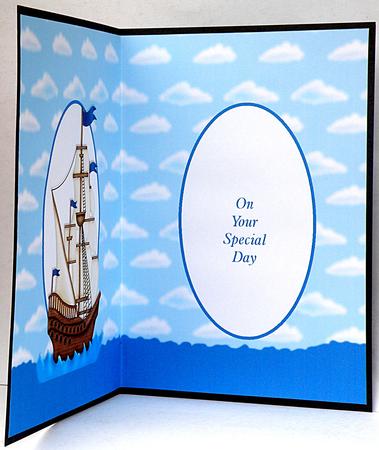 Ships Ahoy Special Day Insert by Suzi Cooper