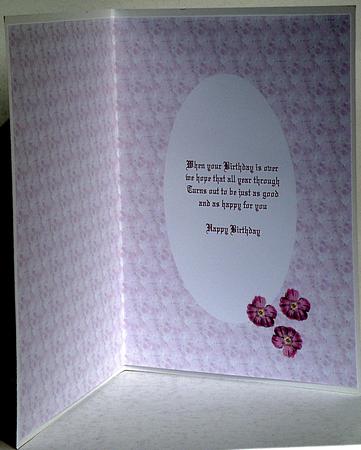 Primula Botanical Insert by Suzi Cooper