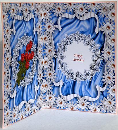 Roses and Daisies Insert by Suzi Cooper