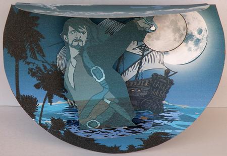 Pirate's Cove Topnrock 3D Card Kit by Suzi Cooper