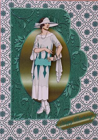 Jade Lady Scallop Edge by Suzi Cooper