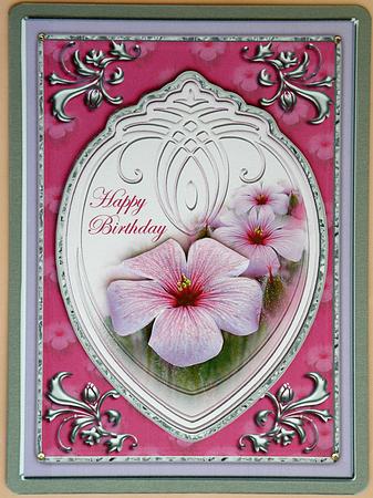 Pink and Lilac Wild Flowers by Suzi Cooper