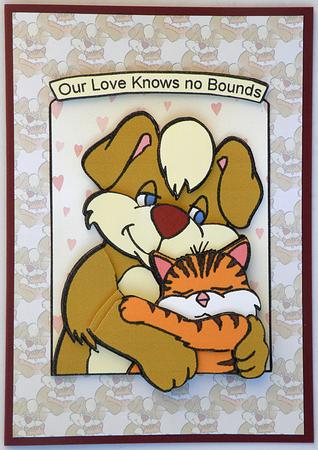Unbounded Love Backing Sheet 1 by Suzi Cooper