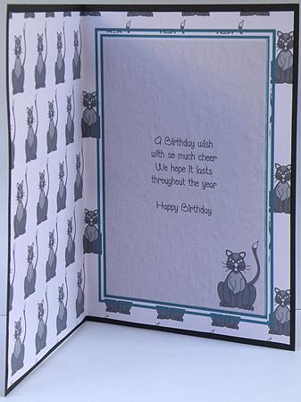 Fat Cat Insert by Suzi Cooper