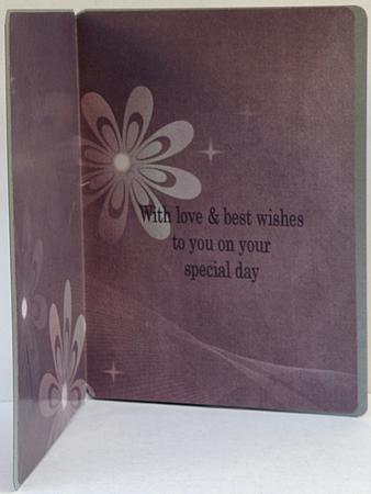 Floral Cardmaking Insert 1 by Suzi Cooper