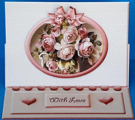 Old Fashioned Roses - Easy Easel Card Kit by Suzi Cooper