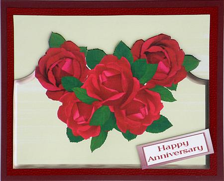 Rose Envelope Card 2 by Suzi Cooper