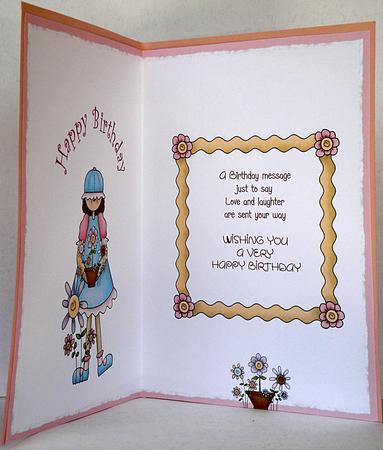 Little Girl Insert 2 by Suzi Cooper